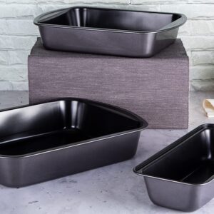 Berlinger Haus Σετ Αντικολλητικά Ταψιά 3 τμχ Metallic Line Carbon Pro Edition Edition BH-7631 - Image 2