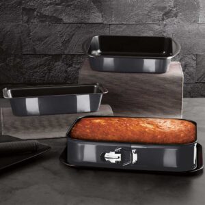 Berlinger Haus Σετ Αντικολλητικά Ταψιά 3 τμχ Metallic Line Carbon Pro Edition BH-7634 - Image 2