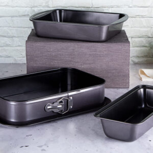 Berlinger Haus Σετ Αντικολλητικά Ταψιά 3 τμχ Metallic Line Carbon Pro Edition BH-7634 - Image 4