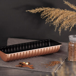 Βerlinger Haus Αντικολλητική Φόρμα Ψωμιού 31,5*12*5,5 Rose Gold Collection ΒΗ-7639 - Image 3