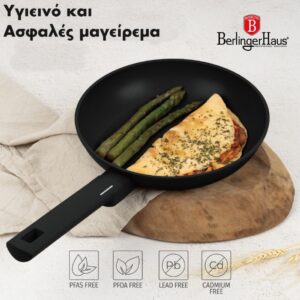 Τηγάνι με Αντικολλητική Επίστρωση Titan 20εκ. Berlinger Haus BH-8169 - Image 4