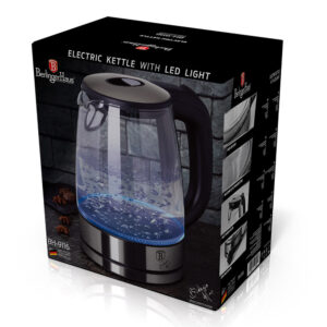 Γυάλινος βραστήρας νερού με LED 1.7L 2200W Max Berlinger Haus BH-9116 - Image 2