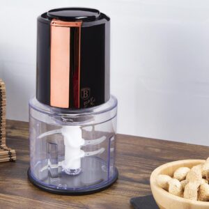 Berlinger Haus Πολυκόφτης - Multi 0.6L 300W με έξτρα καπάκι αποθήκευσης Black Rose Collection BH-9162A - Image 2