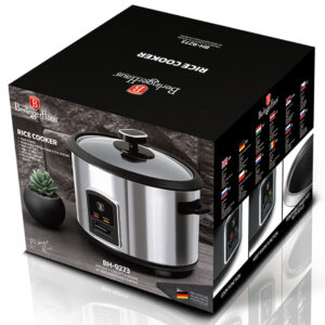 Berlinger Haus Βραστήρας Ρυζιού 700w 1.8lit Black Silver Collection BH-9273 - Image 4
