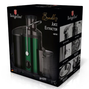 Berlinger Haus Ηλεκτρικός Αποχυμωτής 400W Metallic Line Emerald Collection BH-9293 - Image 7