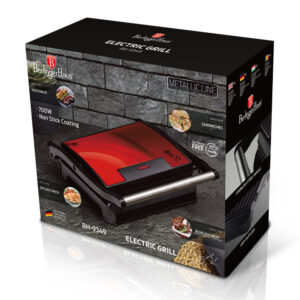 Berlinger Haus Τοστιέρα-Ψηστιέρα 700W Burgundy Collection BH-9349 - Image 4