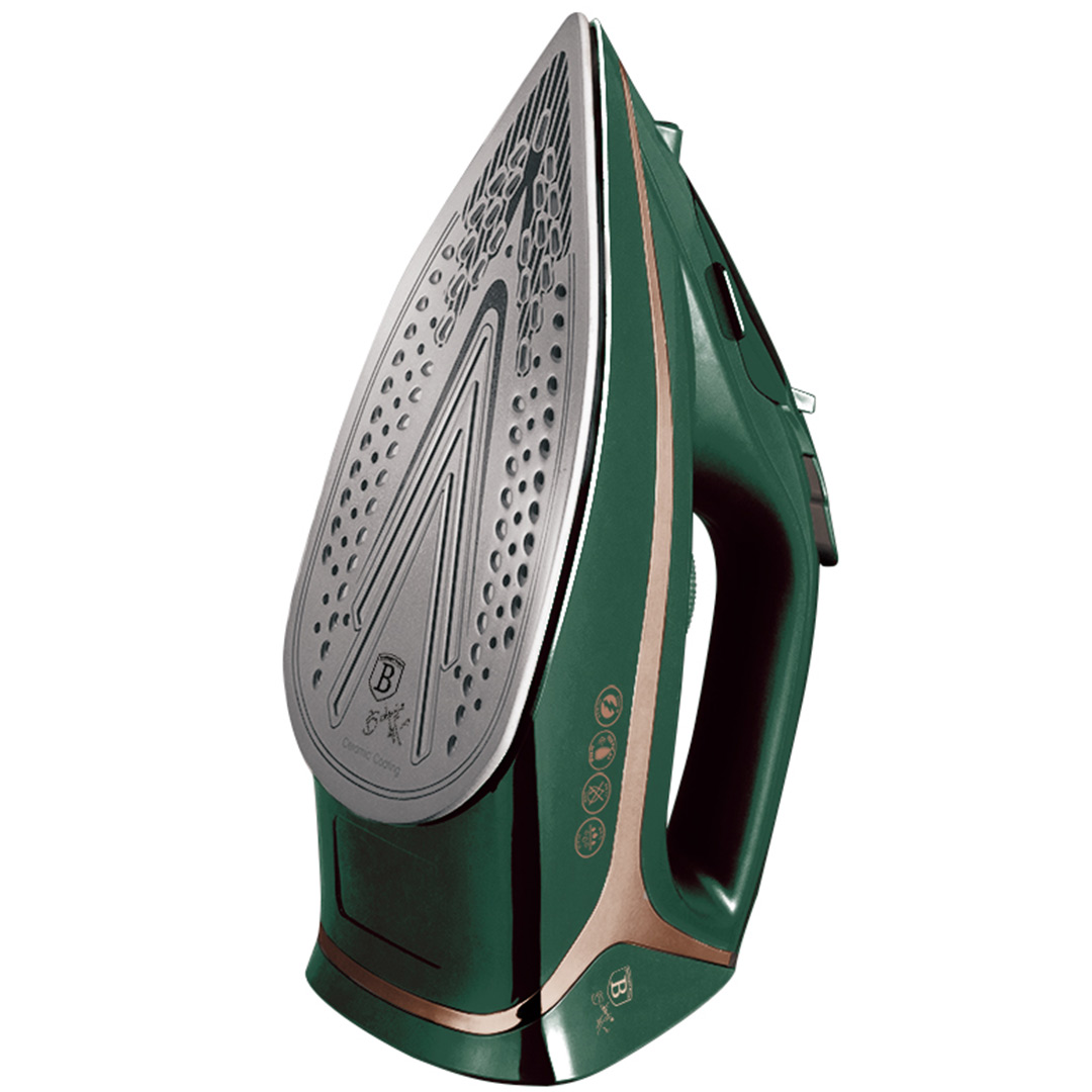 Berlinger Haus Σίδερο Ατμού με Κεραμική Πλάκα 2200W Emerald Collection BH-9413 - Image 2