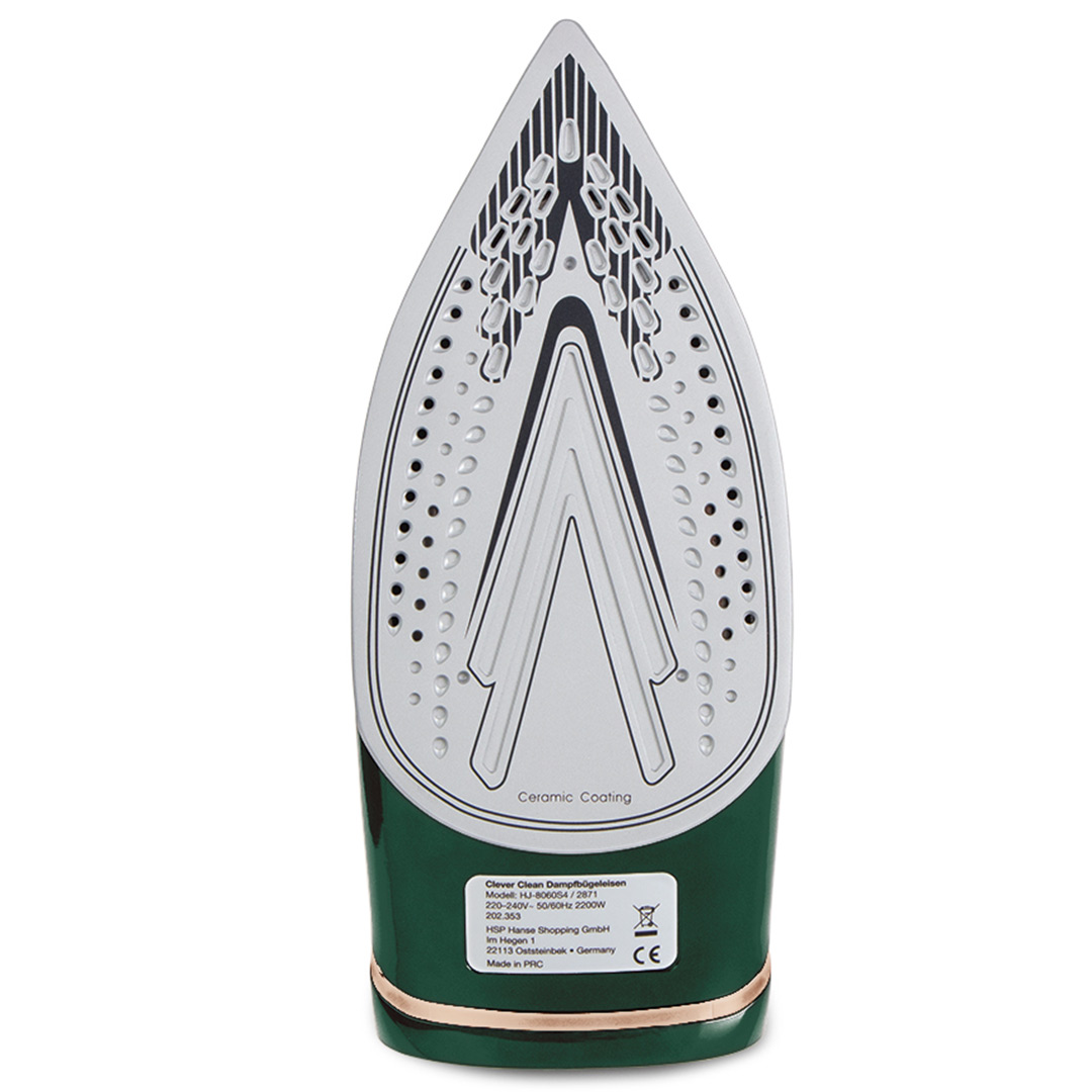 Berlinger Haus Σίδερο Ατμού με Κεραμική Πλάκα 2200W Emerald Collection BH-9413 - Image 3