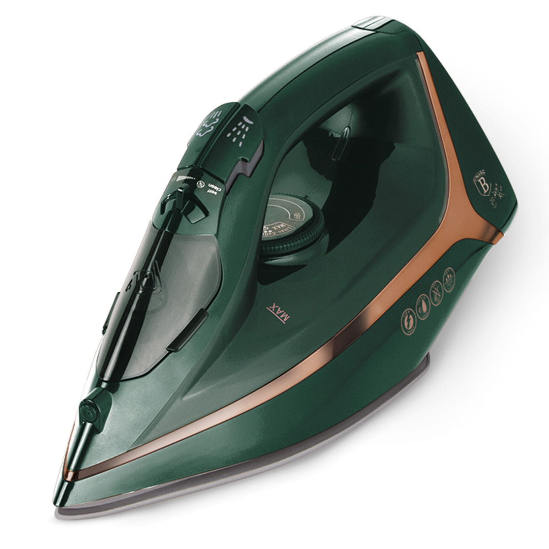Berlinger Haus Σίδερο Ατμού με Κεραμική Πλάκα 2200W Emerald Collection BH-9413
