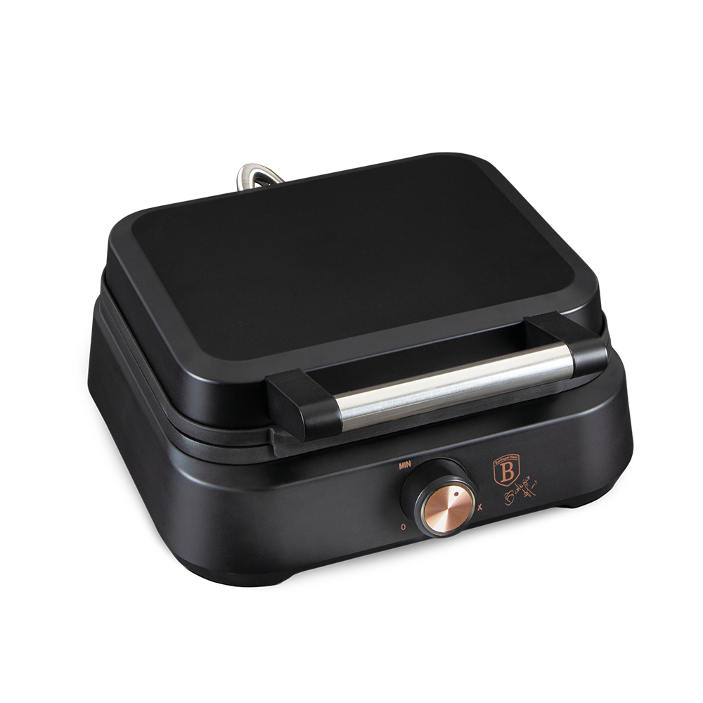 Berlinger Haus Ηλεκτρική Βαφλιέρα XL 780W Black Rose Collection BH-9439 - Image 7