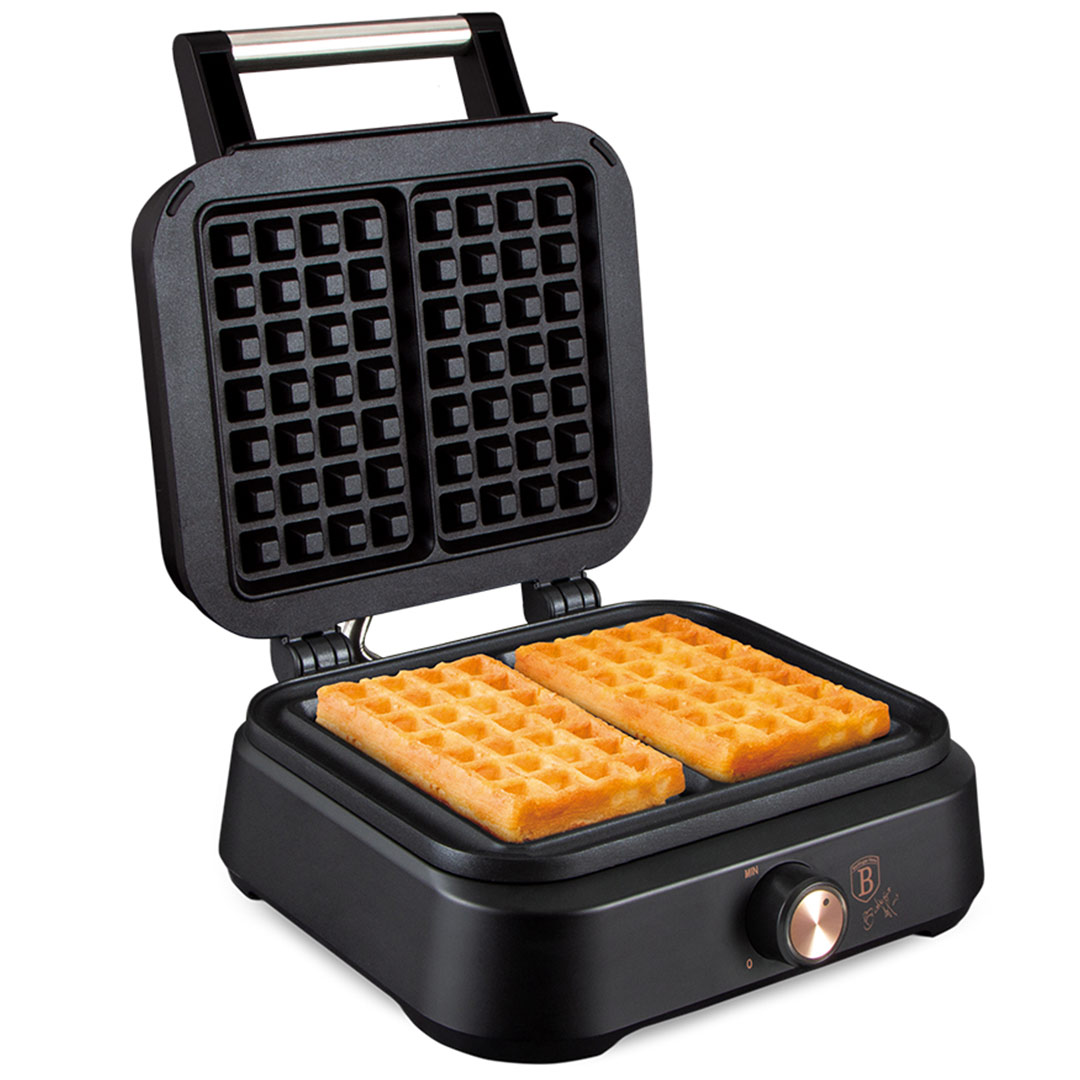 Berlinger Haus Ηλεκτρική Βαφλιέρα XL 780W Black Rose Collection BH-9439