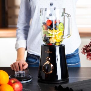 Berlinger Haus Μπλέντερ με γυάλινη κανάτα 1,5L Black Rose Edition BH-9441 - Image 9