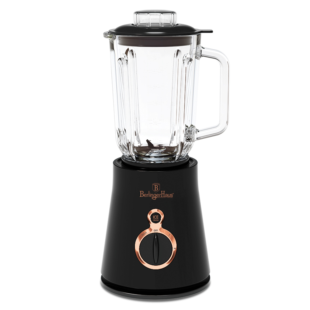 Berlinger Haus Μπλέντερ με γυάλινη κανάτα 1,5L Black Rose Edition BH-9441