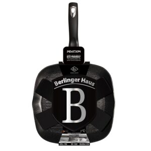 Berlinger Haus Αντικολλητική Γκριλιέρα 28εκ. Black Silver Collection BH-1846 - Image 2
