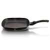 Berlinger Haus Αντικολλητική Γκριλιέρα 28εκ. Black Silver Collection BH-1846