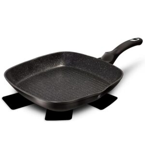 Berlinger Haus Αντικολλητική Γκριλιέρα 28εκ. Black Silver Collection BH-1846 - Image 4