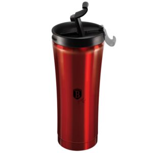 Berlinger Haus Ανοξείδωτο Θερμός - Παγούρι Καφέ 0,5L Burgundy BH-6408 - Image 4
