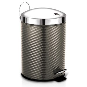 Κάδος Aπορριμμάτων με Πεντάλ 12L Carbon Edition Berlinger Haus BH-6427