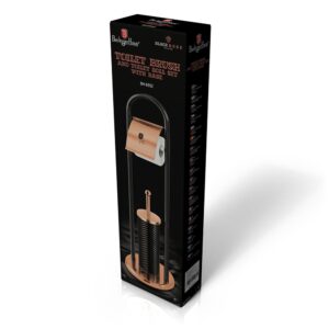 Berlinger Haus Πιγκάλ και βάση χαρτιού υγείας Black - Rose Gold Collection BH-6552 - Image 2