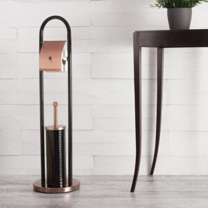 Berlinger Haus Πιγκάλ και βάση χαρτιού υγείας Black - Rose Gold Collection BH-6552 - Image 3
