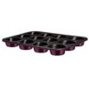 Berlinger Haus Αντικολλητική φόρμα για muffin 12 θέσεων Purple Eclipse CollectionBH-6800