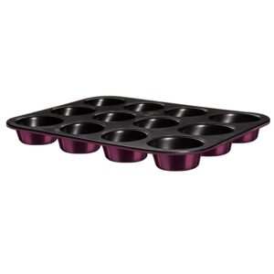 Berlinger Haus Αντικολλητική φόρμα για muffin 12 θέσεων Purple Eclipse CollectionBH-6800