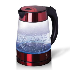 Berlinger Haus Γυάλινος Βραστήρας 1,7lt 2200W Max Burgundy Edition BH-9120 - Image 3