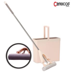 Cenocco Σύστημα Καθαρισμού – Σετ Αυτοκαθαριζόμενη Σφουγγαρίστρα με Κουβά CC-9092 - Image 2