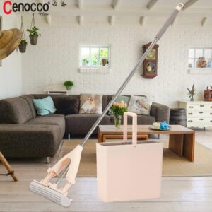 Cenocco Σύστημα Καθαρισμού – Σετ Αυτοκαθαριζόμενη Σφουγγαρίστρα με Κουβά CC-9092 - Image 4