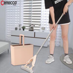 Cenocco Σύστημα Καθαρισμού – Σετ Αυτοκαθαριζόμενη Σφουγγαρίστρα με Κουβά CC-9092 - Image 5