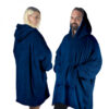HomeVero Comfort Blanket Βελούδινη Oversized Μπλούζα – Κουβέρτα HV-CB-NB Μπλε