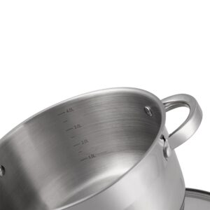 Edenberg Κατσαρόλα 22cm με γυάλινο καπάκι EB-3006 - Image 5
