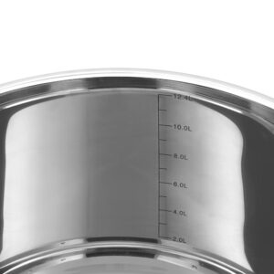 Edenberg Κατσαρόλα 30cm με γυάλινο καπάκι EB-3020 - Image 2