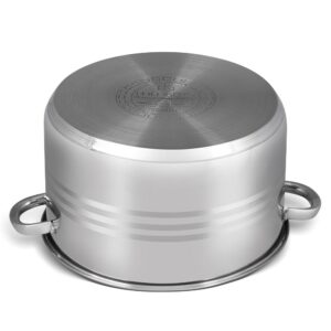 Edenberg Κατσαρόλα 32cm με γυάλινο καπάκι EB-3021 - Image 3