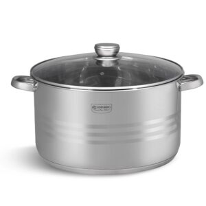 Edenberg Κατσαρόλα 34cm με γυάλινο καπάκι EB-3022