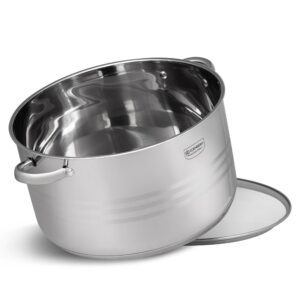 Edenberg Κατσαρόλα 34cm με γυάλινο καπάκι EB-3022 - Image 2