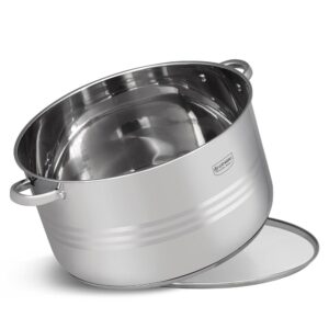 Edenberg Κατσαρόλα 40cm με γυάλινο καπάκι EB-3025 - Image 2