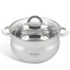 Edenberg Κατσαρόλα 24cm με γυάλινο καπάκι EB-3727