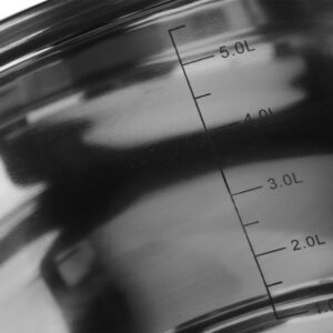 Edenberg Σετ κατσαρόλες με γυάλινα καπάκια 10 τμχ EB-4005 - Image 2