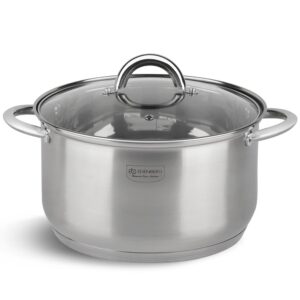 Edenberg Σετ κατσαρόλες με γυάλινα καπάκια 10 τμχ EB-4005 - Image 4