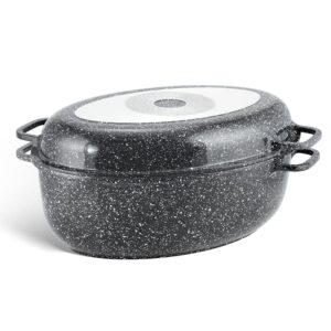 Edenberg Αντικολλητική γάστρα 8Lt με καπάκι EB-4604 - Image 3