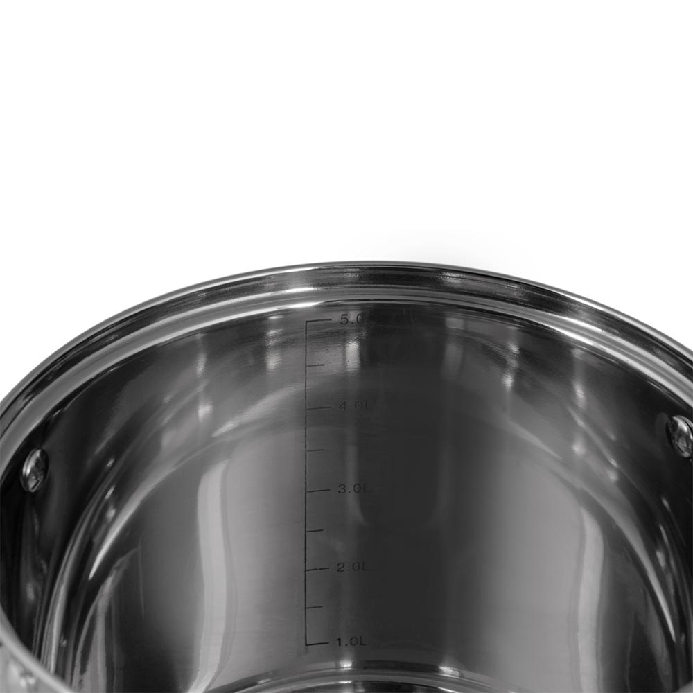 Edenberg Σετ κατσαρόλες με γυάλινα καπάκια 6 τμχ EB-530 - Image 7