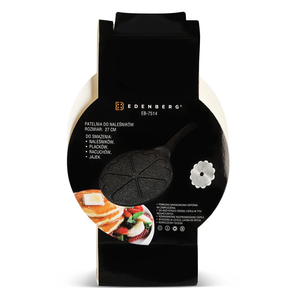 Edenberg Αντικολλητικό τηγάνι για κρέπες και pancakes Ø27cm EB-7514 - Image 4