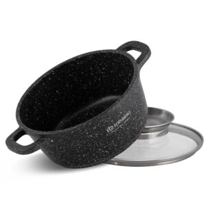 Edenberg Κατσαρολάκι 16cm με γυάλινο καπάκι EB-8121 - Image 2