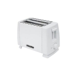 Φρυγανιέρα Mesko Max700W 2 Θέσεων με Ρυθμιζόμενη Θερμοκρασία σε Λευκό Χρώμα