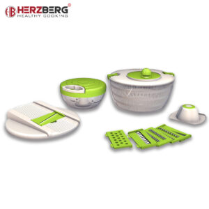 Herzberg Πολυκόφτης και Στεγνωτήρας Λαχανικών HG-5057 - Image 2