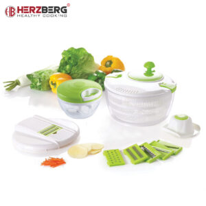 Herzberg Πολυκόφτης και Στεγνωτήρας Λαχανικών HG-5057 - Image 3