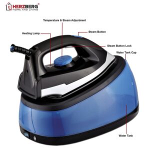 Herzberg HG-8039 Σύστημα Σιδερώματος 2400W - Image 6