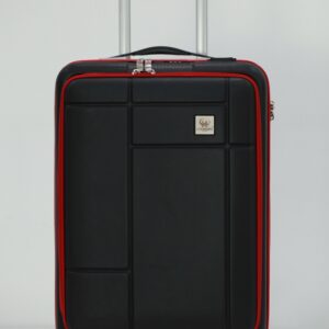 Herzberg Βαλίτσα Καμπίνας – Χειραποσκευή Trolley Μαύρη HG-8063BLK - Image 4