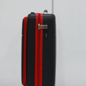 Herzberg Βαλίτσα Καμπίνας – Χειραποσκευή Trolley Μαύρη HG-8063BLK - Image 3